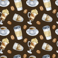 Paper Favourites Watercolor Coffee 12x12 Inch Paper Pack (PF353)